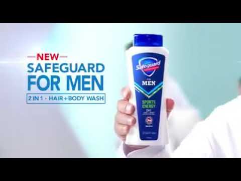New Safeguard for Men 2in1 • Hair+Body Wash TVC 15s (2015)