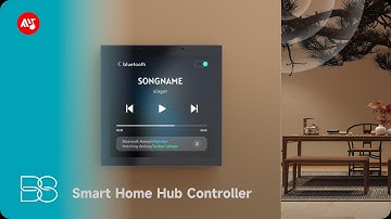 AISpeaker  B8 Smart Home Hub: Core Function Demo!  #smartpanel #smarthome #homeautomationsystem