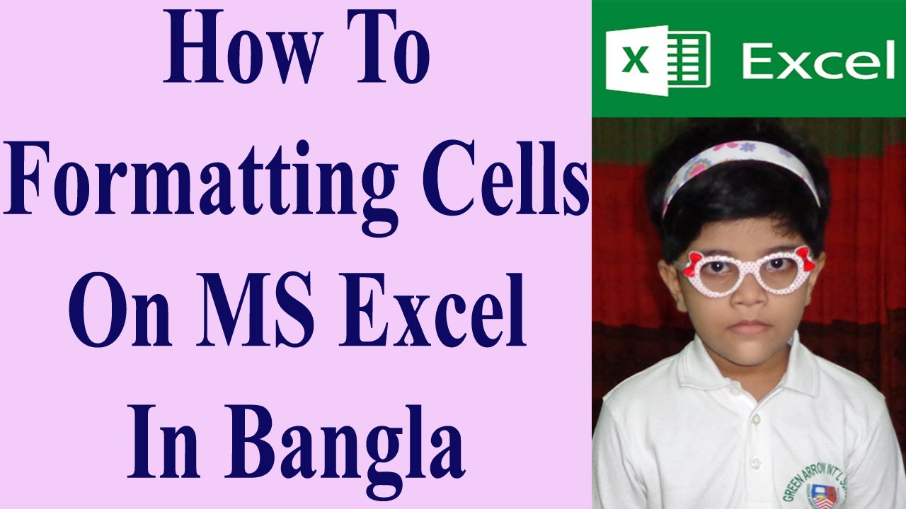 How To Formatting Cells On MS Excel In Bangla - YouTube