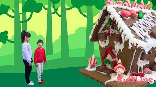クリスマス お菓子の家 を作って 遊びに行ったよ♫ 料理 おゆうぎ こうくんねみちゃん