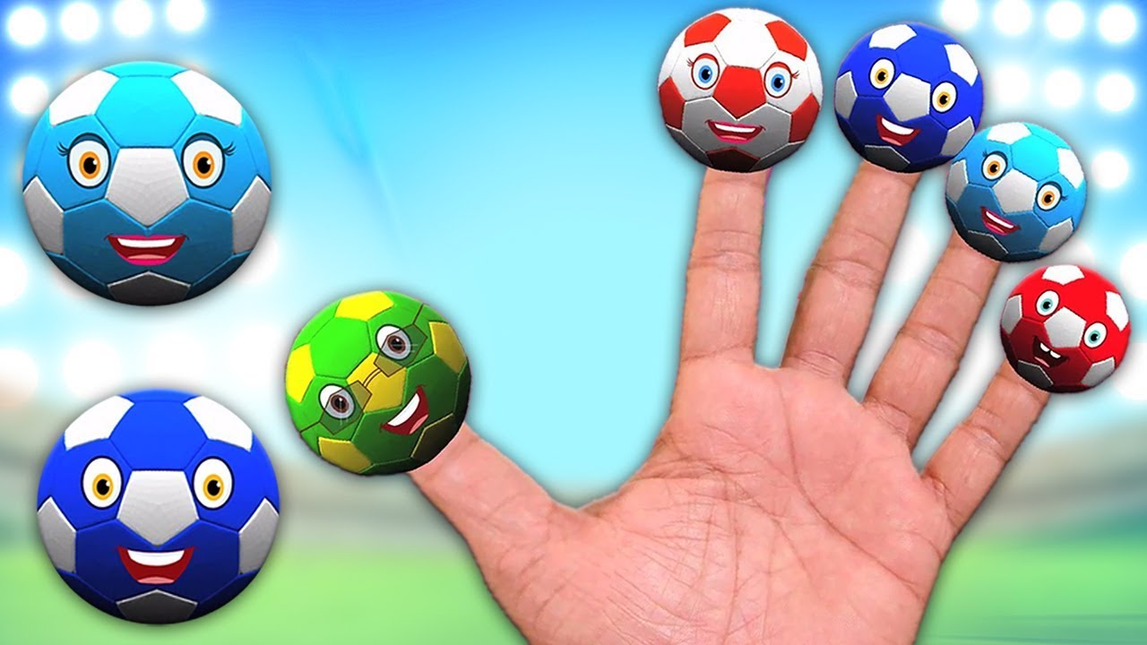 football doigt famille | match de football | Soccer | Finger Family Rhymes
