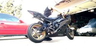 2014 Yamaha R6 Two Brothers exhaust