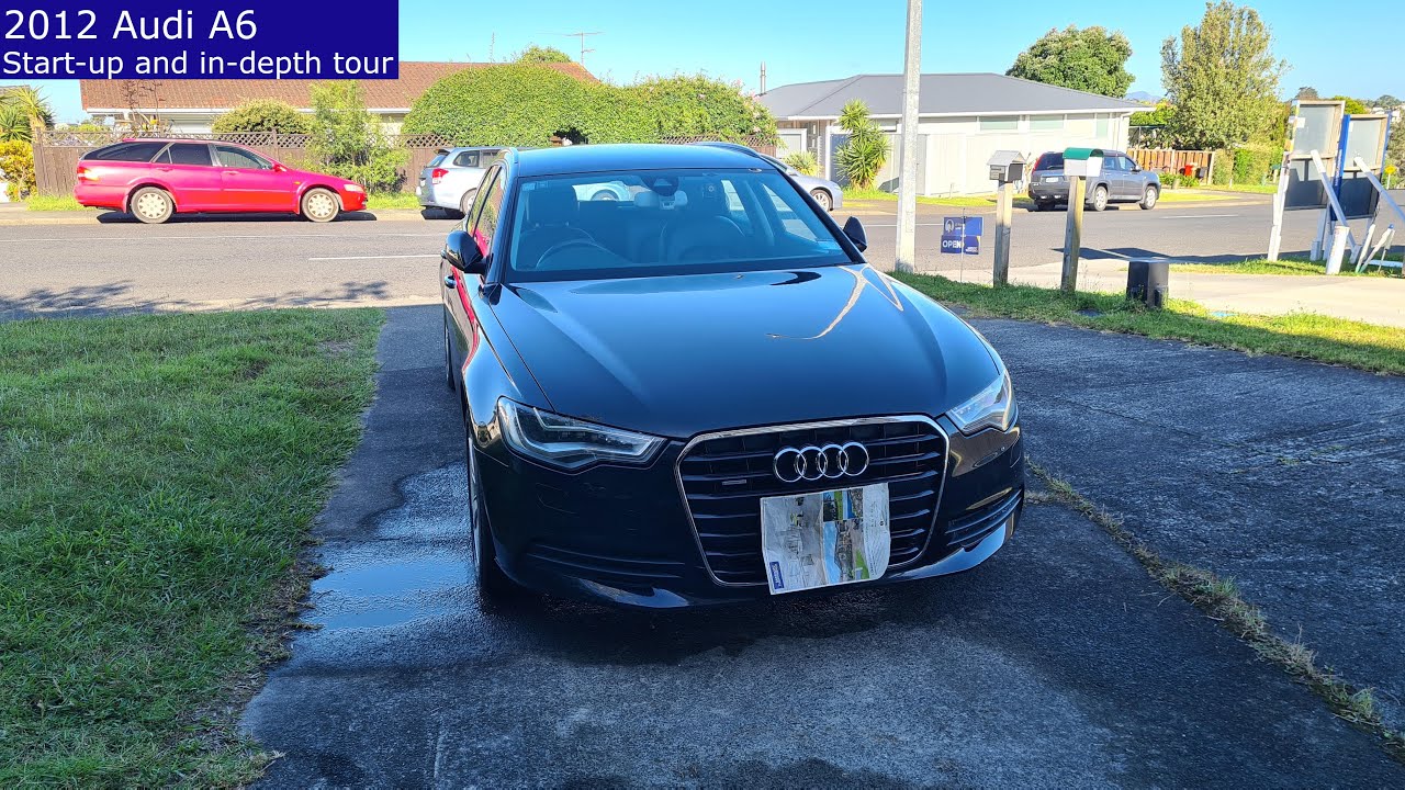 2012 Audi A6 start-up and in-depth tour - YouTube