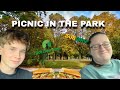 we battled eachother at the park