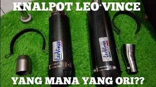 PERBEDAAN KNALPOT LEOVINCE ORI DAN PURBALINGA NINJA 250
