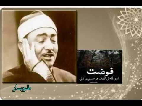 الأمر أمرك يا إلهي لست تسأل إن فعلت و حل حكم القادر