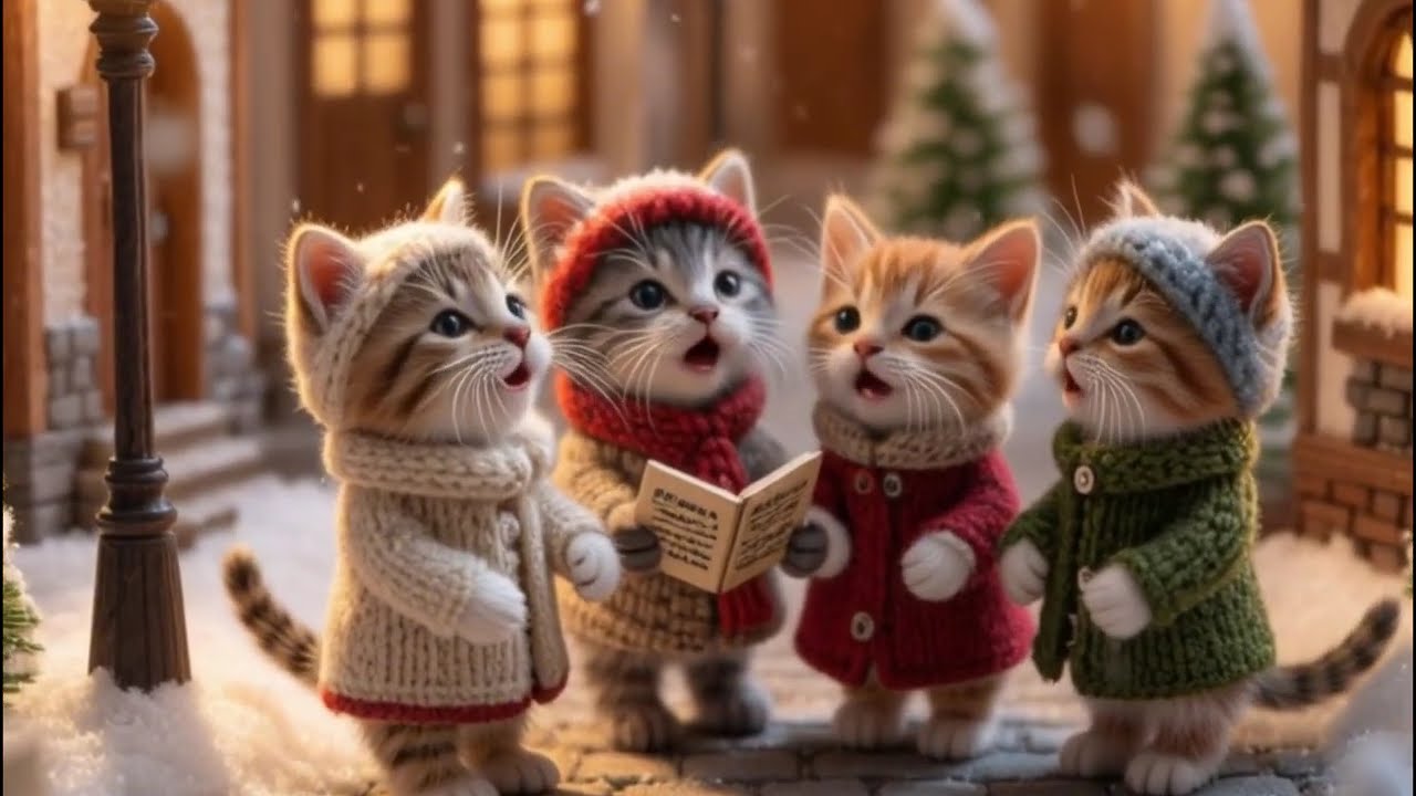 Кот приносит рождественский свет одиноким | Уютная рождественская история