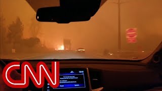 California fire evacuee: All we could do was pray
