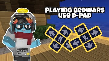 Playing Bedwars Use D-Pad | Blockman Go-Adventure