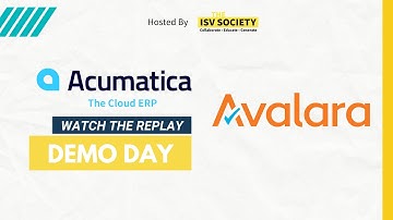 Acumatica Demo Day  - Avalara