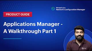 Application observability with ManageEngine Applications Manager - Product Walkthrough (Part 1) screenshot 1