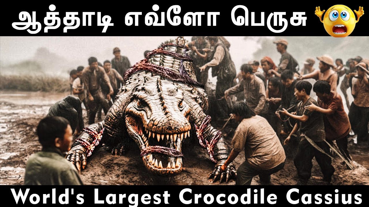 ⁣20 கோடி ஆண்டுகளா வாழும் முதலை | World's Largest Crocodile | Vaan Veli | Crocodile Facts