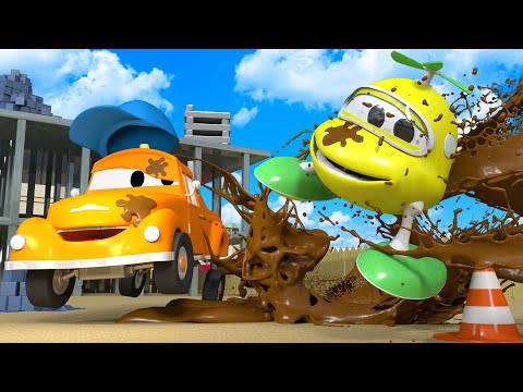 Tom'un Araba Yıkamacısı - Bebek Hector  -  Araba şehri 💧 Çocuklar için çizgi filmler