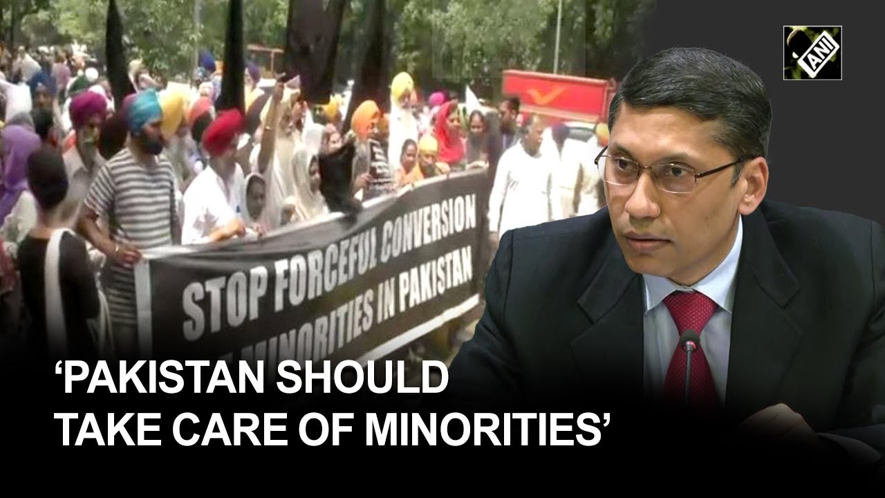 Pakistan R Mea Pakistan should take care of minorities: MEA spokesperson Arindam ...