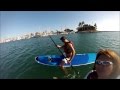 Stand Up Paddleboarding Dana Point Harbor: 8-4-2014