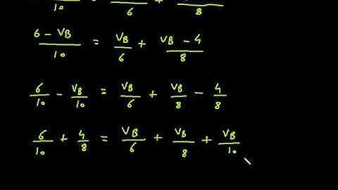 Nodal analysis problem | Electrical Engineering
