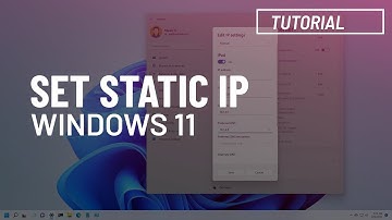 Windows 11: Set a static IP address (all the ways)