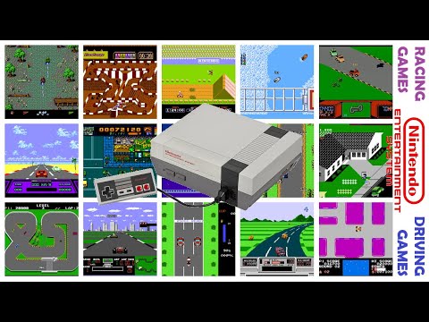 Over 50 Nintendo NES Racing / Driving Games In Under 30