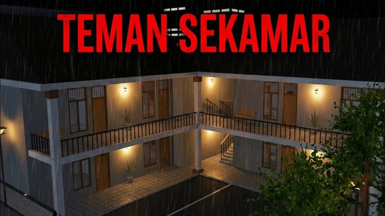 Teman Sekamar || HORROR MOVIE SAKURA SCHOOL SIMULATOR (SHORT STORY) 