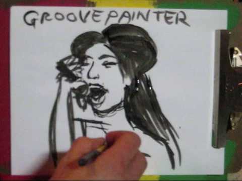 groovepainter amy winehouse ish