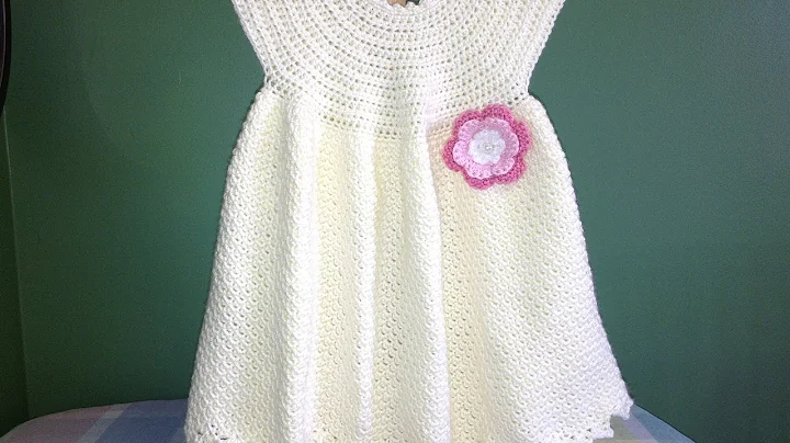 How to Crochet a Baby Dress - Easy
