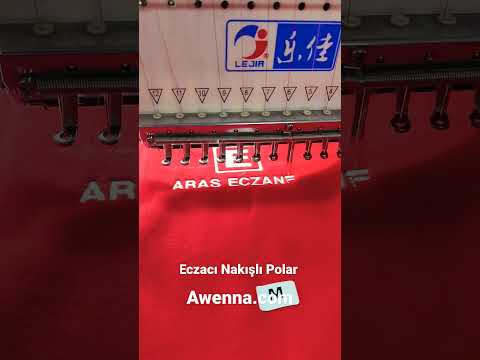 Eczacılarımıza Özel Logo Nakışlı Polar. Awenna.com #awennacom