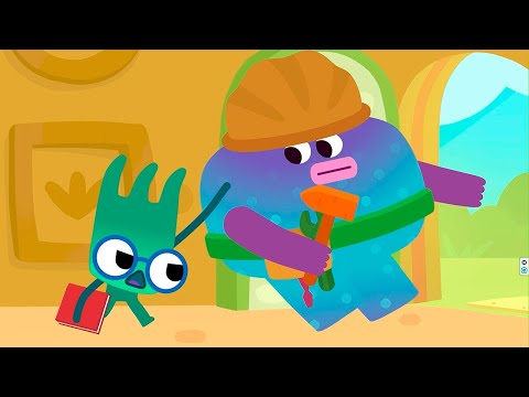 Вкусные приключения Ум и Хрум СТРОИТЕЛЬ Мультфильм для детей Серия 49