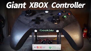 We made the EPIC GIANT XBOX Controller!!!!!