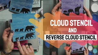 Cloud Stencil and Reverse Cloud Stencil