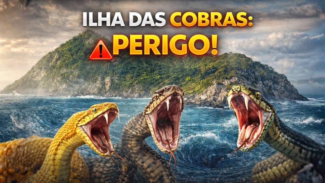 ILHA DAS COBRAS É REALMENTE A ILHA MAIS PERIGOSA do BRASIL?
