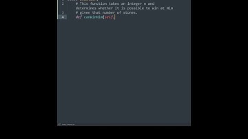 Leetcode 292. Nim Game in Python | Python Leetcode | Python Coding Tutorial | Python Coding ASMR