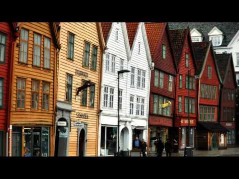 Bryggen, the old wharf of Bergen, is a reminder of the towns importance as part of the Hanseatic Leagues trading empire from the 14th to the mid-16th century. Many fires, the last in 1955, have ravaged the characteristic wooden houses of Bryggen. Its rebuilding has traditionally followed old patterns and methods, thus leaving its main structure preserved, which is a relic of an ancient wooden urban structure once common in Northern Europe. Today, some 62 buildings remain of this former townscape. ref.whc.unesco.org