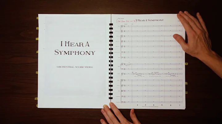 I Hear A Symphony - [Score Video]