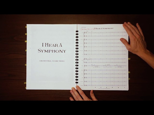 I Hear A Symphony - [Score Video] class=