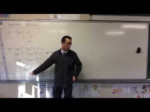 Solving Simple Logarithmic