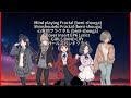 GIRLS BAND CRY 【Mind playing Fractal (beni-shouga)】 TOGENASHI TOGEARI Cover EP6 Insert Lyrics (cc)