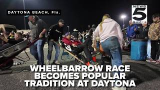Why wheelbarrow racing is the infield’s must‑see event at Daytona