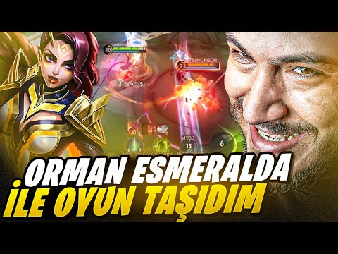 ORMAN ESMERALDA İLE OYUN TAŞIDIM! - Mobile legends