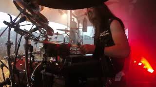 Toni Merkel - Sodom - &quot;Wachturm&quot; Drum Cam Live @ Rock Hard Festival 2022