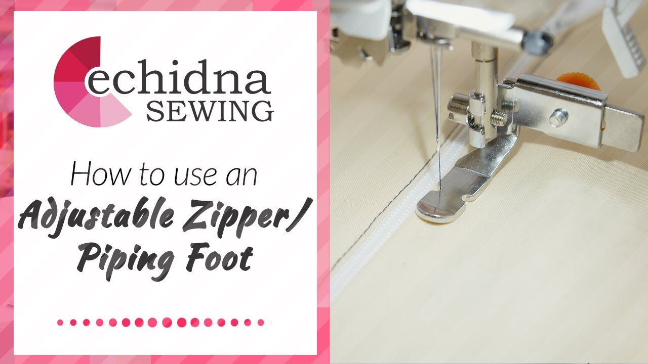 Adjustable Zipper Foot for Brother Sewing Machine  Gone Sewing ~ Notions, Machine  Presser Feet, Bobbins, Needles