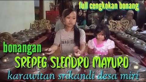 bonangan srepeg slendro manyuro karawitan srikandi desa miri