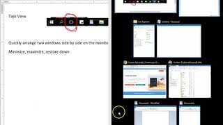 3 Windows 10 arrange two windows side by side quickly with snap