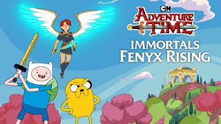 Мультфильм Immortals Fenyx Rising x Время приключений трейлер кроссовера Cartoon Network