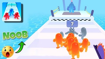 Join Blob Clash 3D Gameplay Level 1-5 |🤑👻| Join Blob Clash 3D Android iOS New Update Mobile Games