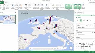 Mapas 3D en Excel