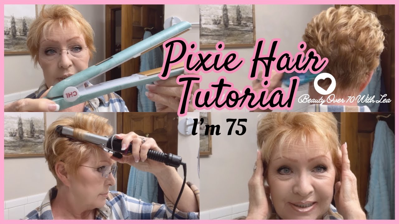 My Pixie Hair Tutorial Styling Only #pixiehair #hairstyling # ...