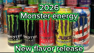 Monster energy - 2026 new flavor release
