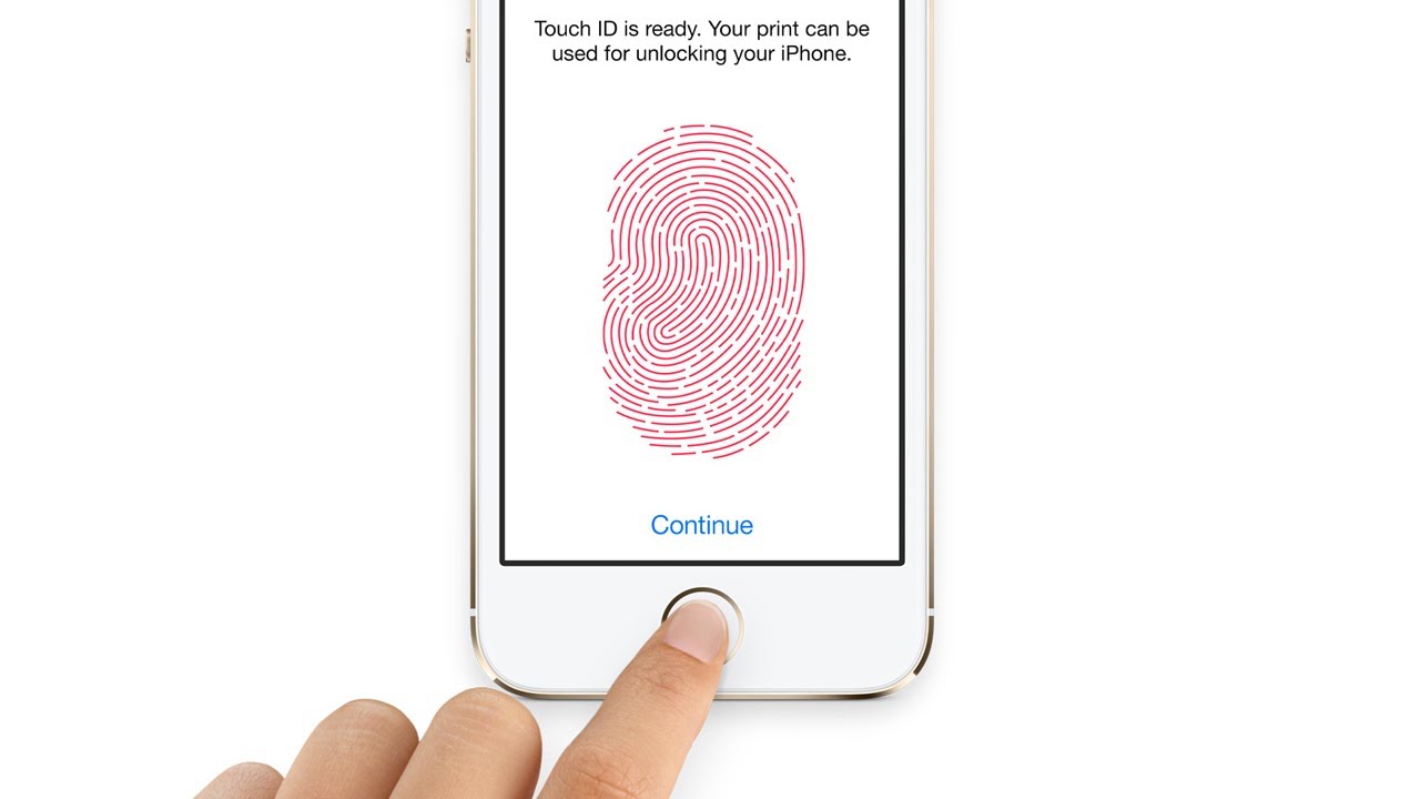 iPhone 5S Touch iD Fingerprint Scanner Set up, oh so simple. It's amazing - YouTube