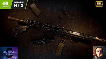 Ultimate AR15: The Zombie Slayer - but in 8k 60 fps! | Unreal Engine 5 | 3D Render