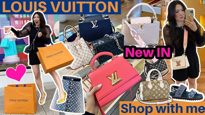 Louis Vuitton shopping spree! LOVE the art they put into LV handbags  Amazing creativity! #Fashion #LouisVuitton #Luxury